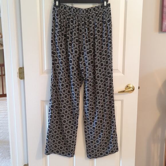 EUC Kaari Blue Flowy Pants, M - Picture 6 of 7